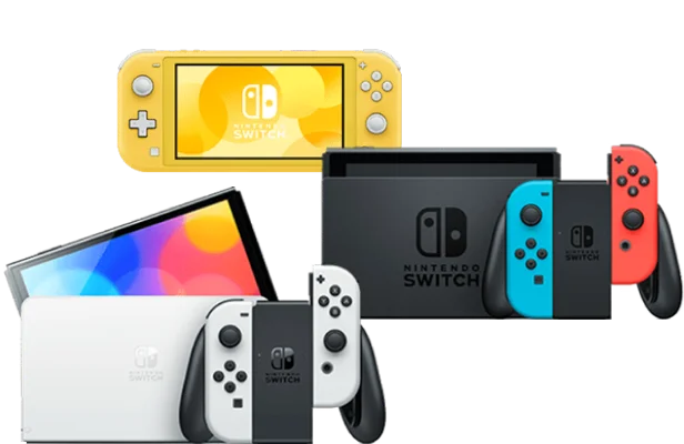 Família Nintendo Switch, Switch Lite e OLED